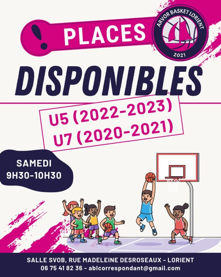 U5/U7 des places disponibles !